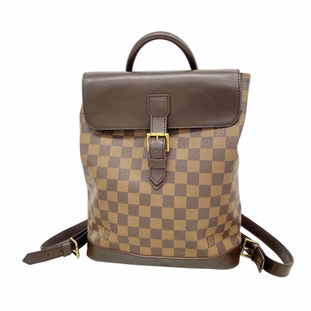 LOUIS VUITTON Authentic Brown Damier Backpack - Picture 1 of 12